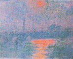 クロード・モネ 霧の中の太陽 1904