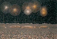 《長岡の花火》　1950年