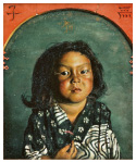 《麗子肖像（麗子五歳之像）》1918年　東京国立近代美術館蔵